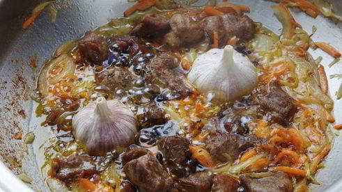 плов из баранины