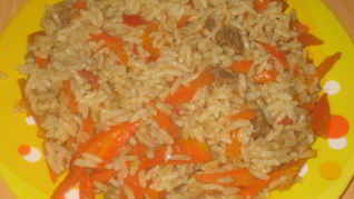 Плов из говядины в мультиварке