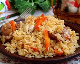 Плов из кролика