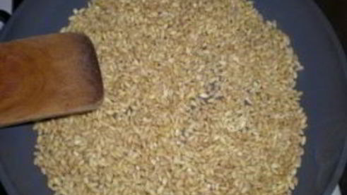 плов из перловки с мясом