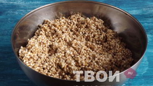 плов из пшеницы с говядиной