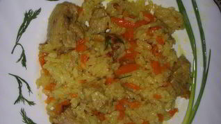 Плов из свинины