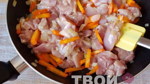 плов на сковороде