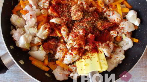 плов на сковороде