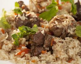 Плов с барбарисом