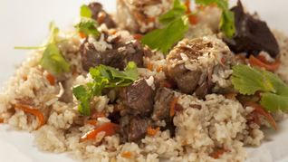 Плов с барбарисом