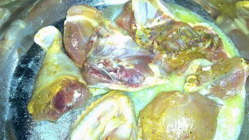 плов с фасолью черноглазка