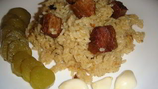 Плов с говядиной