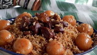 Плов с картошкой