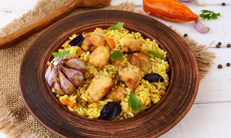 Рецепт плова с куриным филе