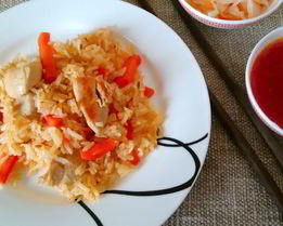 Плов с курицей