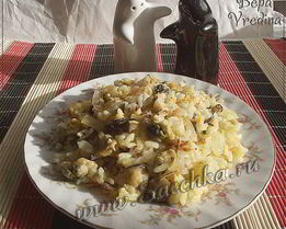 Плов с мидиями