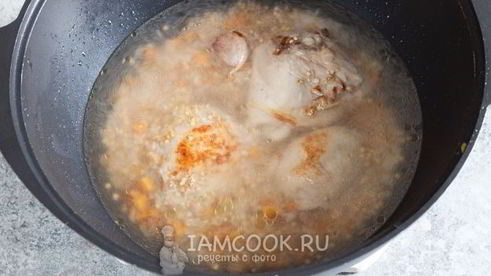 плов с рисом и гречкой