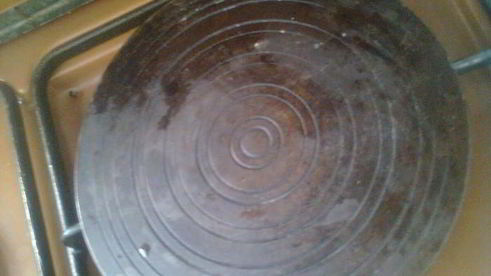 плов с тыквой , капченой рыбой и гранатом