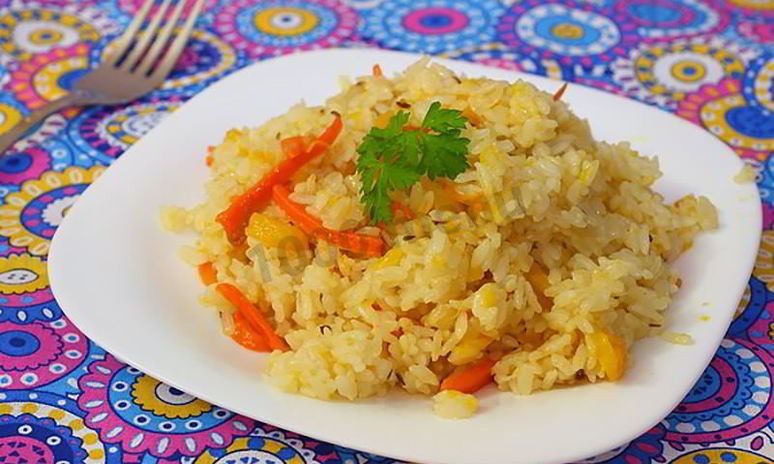 Рецепт плова с тыквой