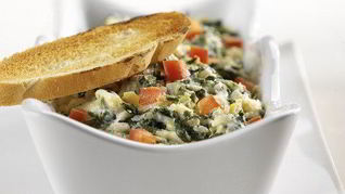 Плов со шпинатом