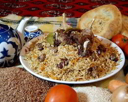 Плов со свининой в мультиварке