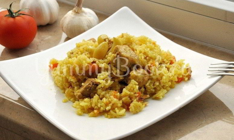 Рецепт плова со свининой