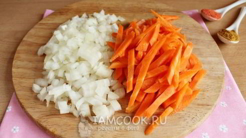 постный плов с сухофруктами