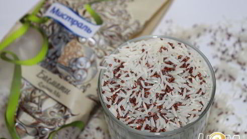 томатный плов с кальмарами