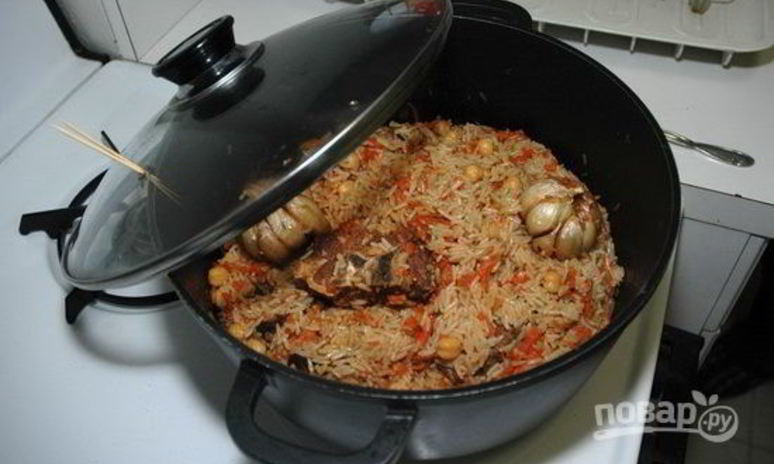 Рецепт узбекского плова в казане