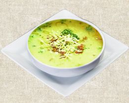 Пюре из брокколи с картофелем и сыром