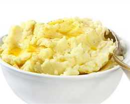 Пюре из картофеля и фенхеля с розмариновым маслом