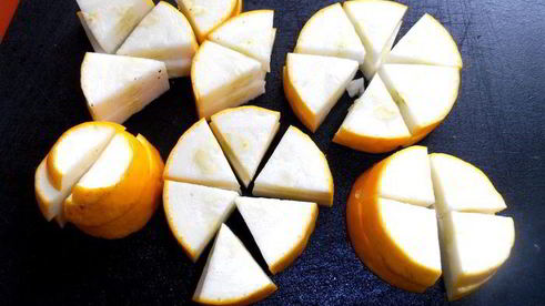 ароматное рагу с колбасками