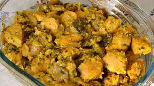 Фрикасе из индейки