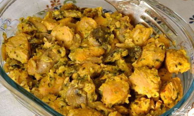 Рецепт фрикасе из индейки