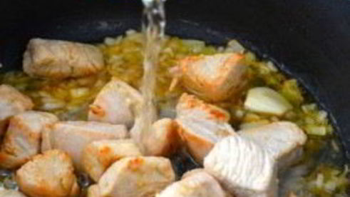 фрикасе из индейки