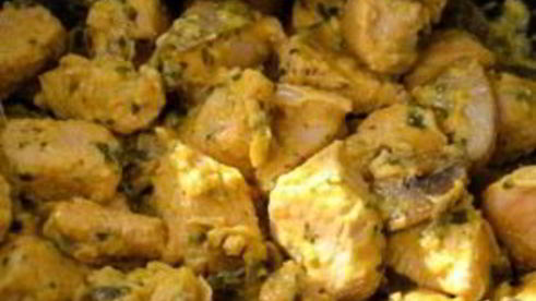 фрикасе из индейки