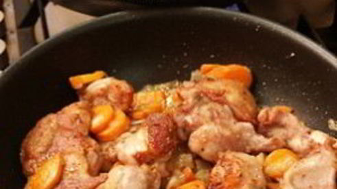 фрикасе из кролика