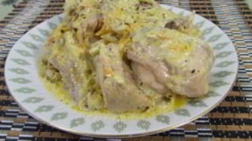 фрикасе из кролика