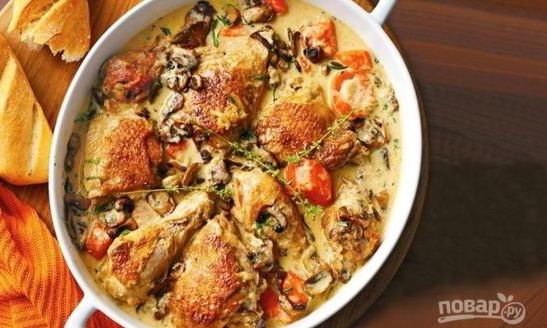 Рецепт фрикасе