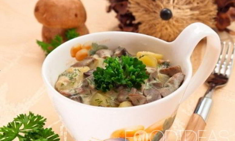 Рецепт грибного рагу