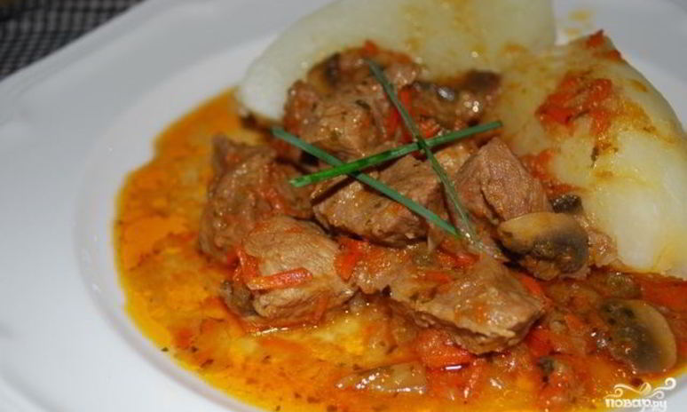 Рецепт мясного рагу