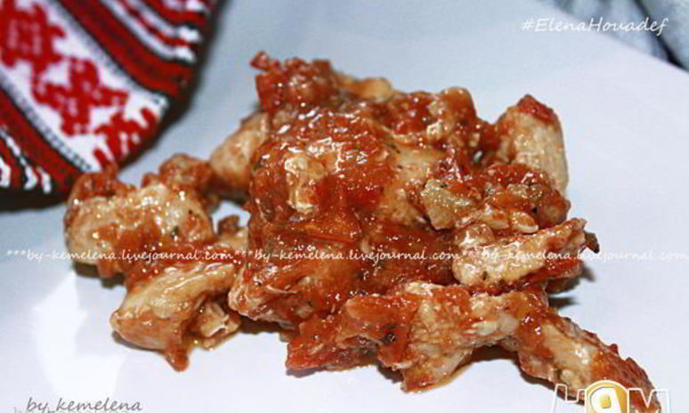 Рецепт нежного пряного рагу из курицы в восточном стиле