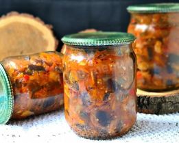 Овощное рагу на зиму без стерилизации