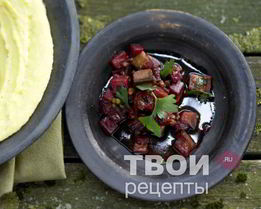 Овощное рагу с баклажанами