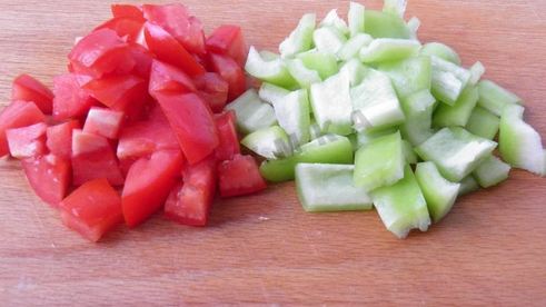 овощное рагу с кабачками, баклажанами и картофелем