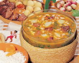 Овощное рагу с мясом и специями