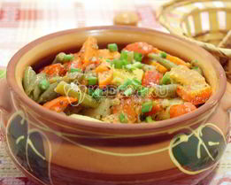 Овощное рагу с прованскими травами