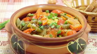 Овощное рагу с прованскими травами