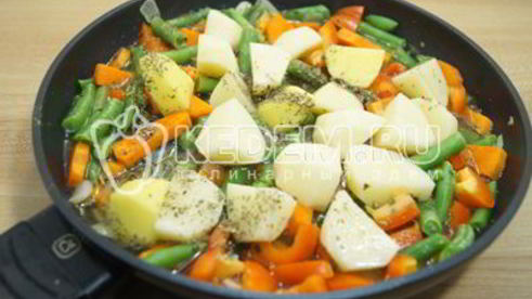 овощное рагу с прованскими травами