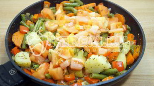 овощное рагу с прованскими травами