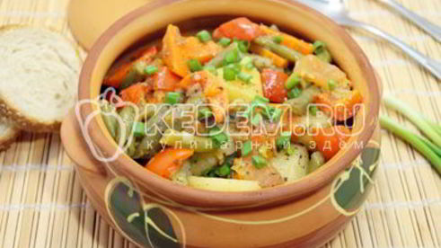 овощное рагу с прованскими травами