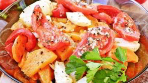 овощное рагу с тыквой