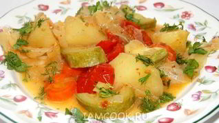 Овощное рагу в духовке