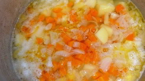 овощное рагу яркие краски лета